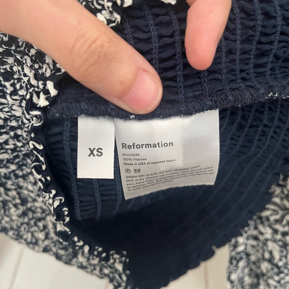 REFORMATION RUSSET TOP | XS - Picture 4 of 6